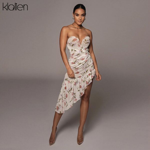 Sexy Strapless Backless French Romantic Floral Asymmetrical A-Line Dresses Women Summer Casual Fashion Party Dresses, Black
Sexy Strapless Backless French Romantic Floral Asymmetrical A-Line Dresses Women Summer Casual Fashion Party Dresses, Black