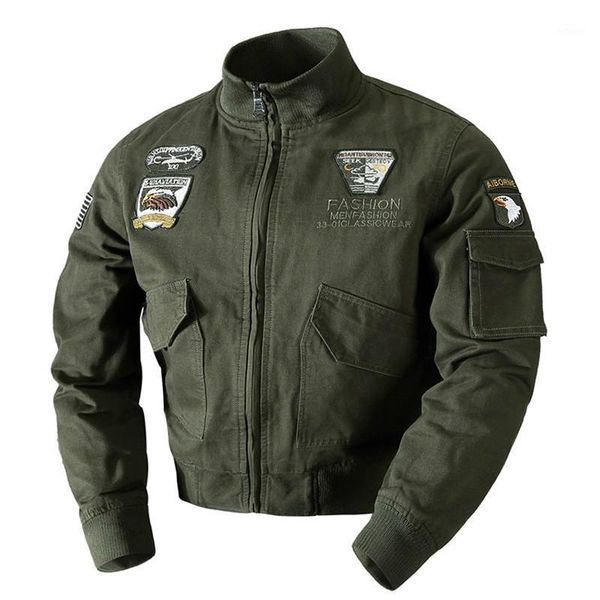 men's jackets autumn military army tactical jacket men casual pockets cotton bomber fashion solid plus size 4xl, Black;brown
men's jackets autumn military army tactical jacket men casual pockets cotton bomber fashion solid plus size 4xl, Black;brown