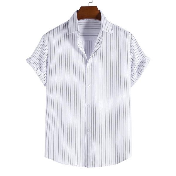 men's casual shirts striped hawaiian beach shirt men 2021 fashion short sleeve lapel mens aloha summer vacation clothing chemise homme, White;black
men's casual shirts striped hawaiian beach shirt men 2021 fashion short sleeve lapel mens aloha summer vacation clothing chemise homme, White;black
