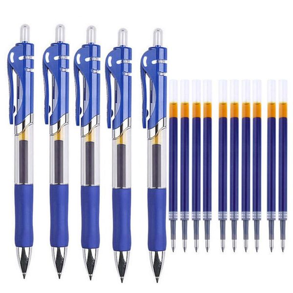 retractable gel pens black/red/blue ink colored pen set 0.5 mm blue ballpoint office&school supplies stationery est
retractable gel pens black/red/blue ink colored pen set 0.5 mm blue ballpoint office&school supplies stationery est