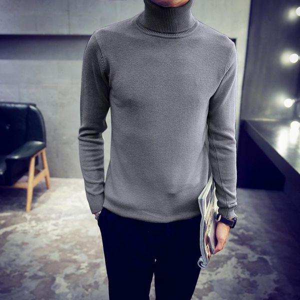 men's sweaters big size s-3xl thicken pullover men turtleneck solid slim bodycon warm korean basic fashion trendy knitted plus velvet, White;black
men's sweaters big size s-3xl thicken pullover men turtleneck solid slim bodycon warm korean basic fashion trendy knitted plus velvet, White;black