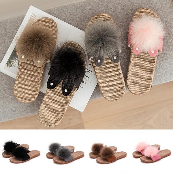 home slippers women pink spring summer anti-slip linen outdoor casual open toe flat shoes beach elegant g3, Black
home slippers women pink spring summer anti-slip linen outdoor casual open toe flat shoes beach elegant g3, Black