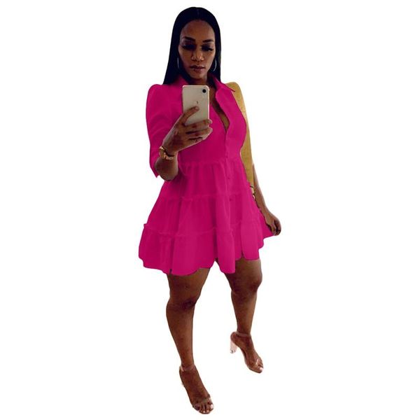 casual dresses plus size women shirts dress long sleeve button up ruffles birthday party outfits oversized loose club mini, Black;gray
casual dresses plus size women shirts dress long sleeve button up ruffles birthday party outfits oversized loose club mini, Black;gray