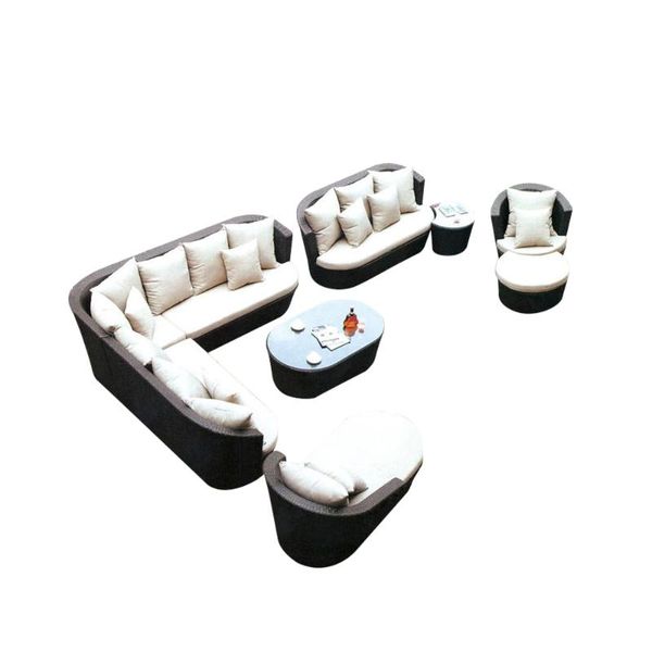 fashion lesuire wicker rattan outdoor sofa sectional furniture set for garden camp
fashion lesuire wicker rattan outdoor sofa sectional furniture set for garden camp