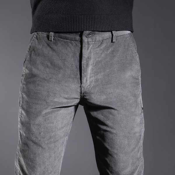 luxury high-quality tencel corduroy slim-fitting casual pants winter brand clothing youth fashion solid color men's, Black
luxury high-quality tencel corduroy slim-fitting casual pants winter brand clothing youth fashion solid color men's, Black