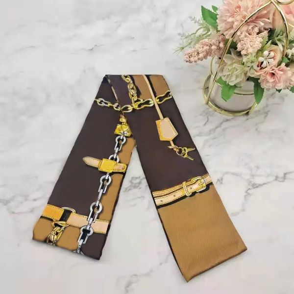 scarves luxury brand women's fashion scarves designer headband classic handbag scarf silk material size 8*120cm, Blue;gray
scarves luxury brand women's fashion scarves designer headband classic handbag scarf silk material size 8*120cm, Blue;gray