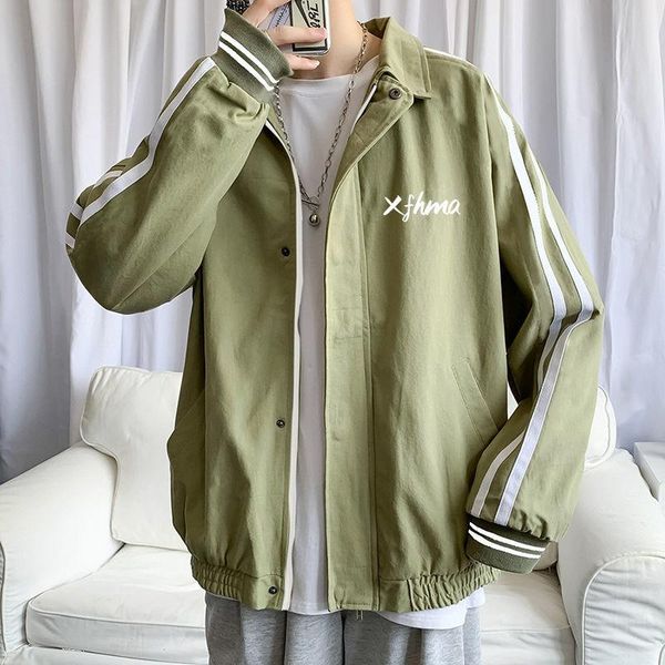 men's jackets 2021 trendy brand retro jacket male autumn trend hit color baseball uniform student couple casual, Black;brown
men's jackets 2021 trendy brand retro jacket male autumn trend hit color baseball uniform student couple casual, Black;brown