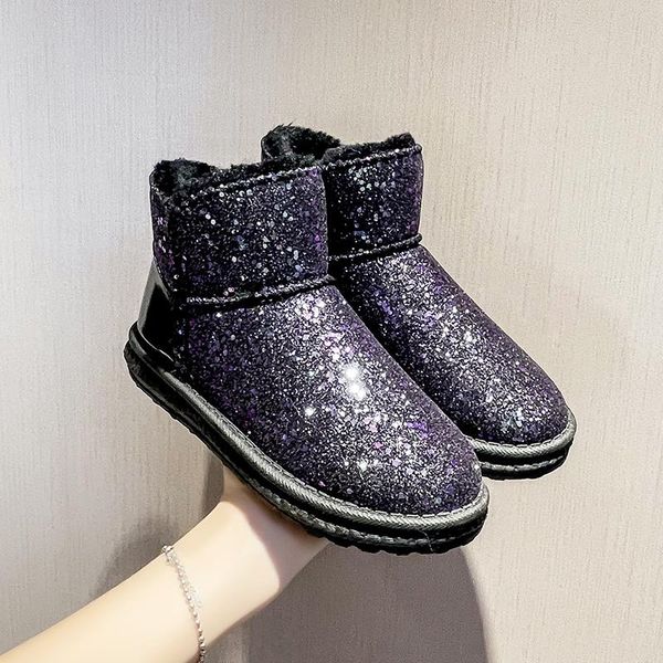 boots bling ankle women warm cotton shoes winter anti-slip short comfortable plush luxury women's botas de mujer, Black
boots bling ankle women warm cotton shoes winter anti-slip short comfortable plush luxury women's botas de mujer, Black