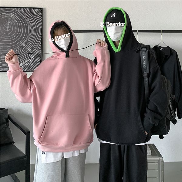 hoodies korean style hoodies men's fashion contrast color casual hooded sweatshirt men streetwear loose hip-hop pullover hoodie mens, Black
hoodies korean style hoodies men's fashion contrast color casual hooded sweatshirt men streetwear loose hip-hop pullover hoodie mens, Black