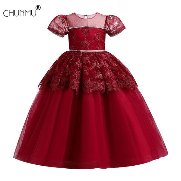 girl's dresses girls for birthday party beaded flower elegant princess lace embroidery wedding dress clothes, Red;yellow
girl's dresses girls for birthday party beaded flower elegant princess lace embroidery wedding dress clothes, Red;yellow