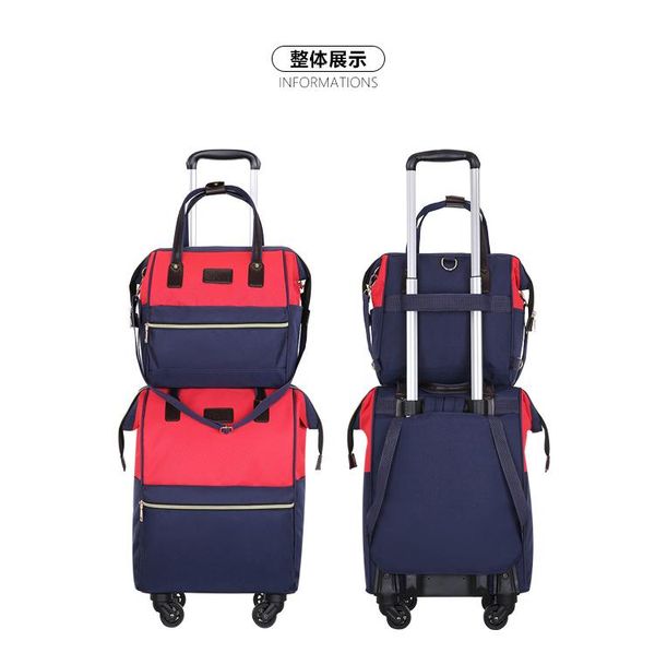 duffel bags woman portable trolley on wheels shoulder travel bag sets luggage large capacity backpack oxford suitcase set 20"waterproof
duffel bags woman portable trolley on wheels shoulder travel bag sets luggage large capacity backpack oxford suitcase set 20"waterproof