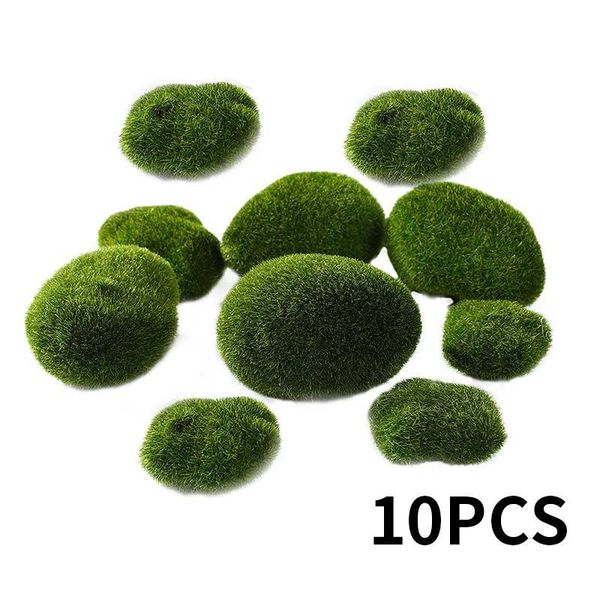 10pcs artificial moss stones grass bryophytes plant pot bonsai home garden decoration diy potted decorative flowers & wreaths
10pcs artificial moss stones grass bryophytes plant pot bonsai home garden decoration diy potted decorative flowers & wreaths