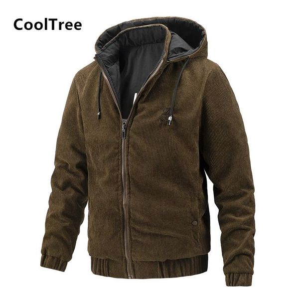 men's jackets cooltree men corduroy autumn winter solid color double-sided wear hooded coats male detachable hat casual outerwear, Black;brown
men's jackets cooltree men corduroy autumn winter solid color double-sided wear hooded coats male detachable hat casual outerwear, Black;brown