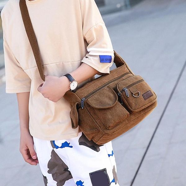 outdoor bags tactical men canvas shoulder army multi-pocket travel bag handbag messenger pack male hiking climbing storage tote
outdoor bags tactical men canvas shoulder army multi-pocket travel bag handbag messenger pack male hiking climbing storage tote