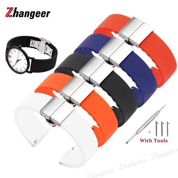 watch bands universal sport silicone strap for samsung s2 s3 watches 14 16mm 18mm 20mm 22mm quick release waterproof rubber band+tools, Black;brown
watch bands universal sport silicone strap for samsung s2 s3 watches 14 16mm 18mm 20mm 22mm quick release waterproof rubber band+tools, Black;brown