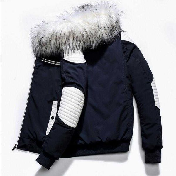 men's leather & faux men winter slim down jackets hooded casual coats male outwear warm parkas 9qlm, Black
men's leather & faux men winter slim down jackets hooded casual coats male outwear warm parkas 9qlm, Black