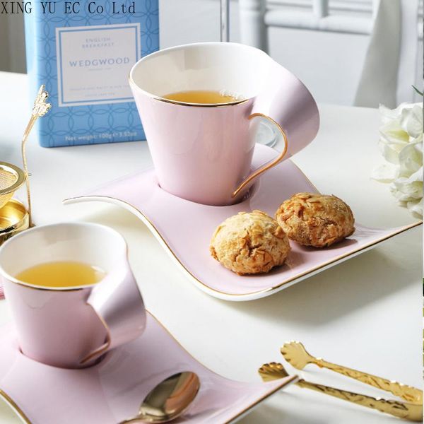 mugs wave coffee cup and saucer afternoon tea set living room home decoration european style
mugs wave coffee cup and saucer afternoon tea set living room home decoration european style