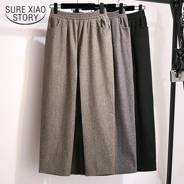 women's pants & capris 2021 autumn winter warm high waist loose casual women harem work suit pant elastic ladies strousers plus size 78, Black;white
women's pants & capris 2021 autumn winter warm high waist loose casual women harem work suit pant elastic ladies strousers plus size 78, Black;white