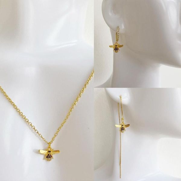 pendant necklaces hecheng cz bee necklace wholesale gold color honeybee animal insect jewelry for women, Silver
pendant necklaces hecheng cz bee necklace wholesale gold color honeybee animal insect jewelry for women, Silver