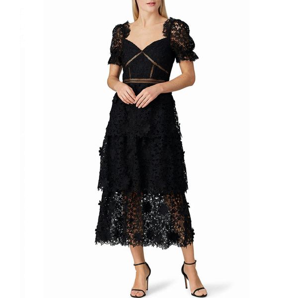 arrival a line midi crew short sleeve arrive black color long women es v neck lace party, Black;gray
arrival a line midi crew short sleeve arrive black color long women es v neck lace party, Black;gray