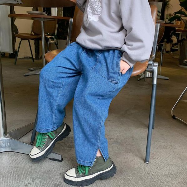 jeans wlg kids girl fall denim blue solid loose jean baby all match trousers for 2-8 years
jeans wlg kids girl fall denim blue solid loose jean baby all match trousers for 2-8 years