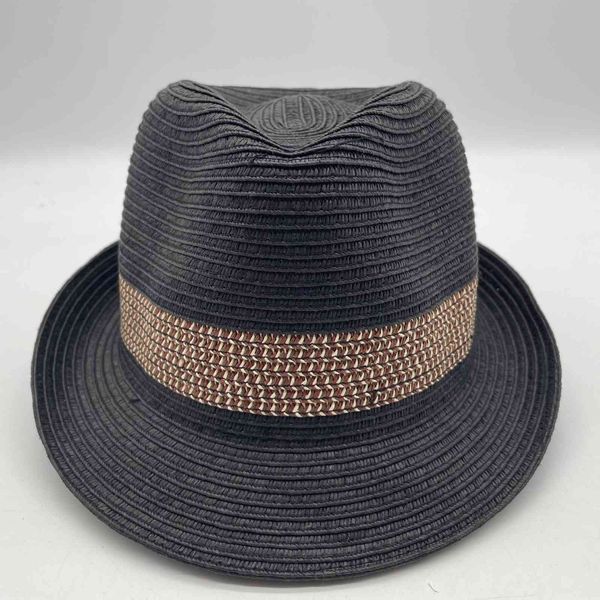 men's jazz straw hat with big brim, monochrome wide satin shade women's autumn, Blue;gray
men's jazz straw hat with big brim, monochrome wide satin shade women's autumn, Blue;gray