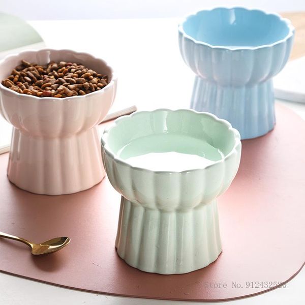 cat bowls & feeders creative pet ceramic bowl petal-shaped tall water food protection spine supplies and dog
cat bowls & feeders creative pet ceramic bowl petal-shaped tall water food protection spine supplies and dog