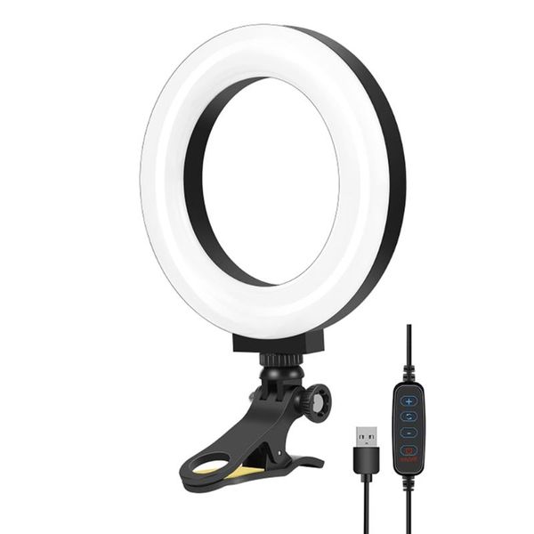 flash heads 1 set led ring lamp live broadcast fill light adjustable with clip
flash heads 1 set led ring lamp live broadcast fill light adjustable with clip