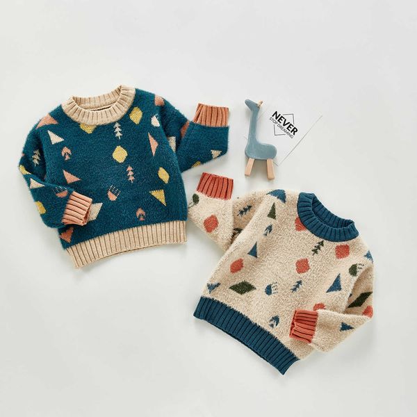 baby boys girls geometric pattern sweater autumn winter knitted pullover baby sweater new cute warm infant children's clothes g1026, Blue
baby boys girls geometric pattern sweater autumn winter knitted pullover baby sweater new cute warm infant children's clothes g1026, Blue