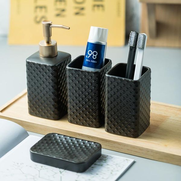bath accessory set 4pcs/set art embossment bulge spot relief el lotion vintage soap dispenser pump perfume bottle tumbler toothbrush holder
bath accessory set 4pcs/set art embossment bulge spot relief el lotion vintage soap dispenser pump perfume bottle tumbler toothbrush holder