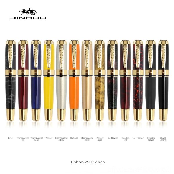 nyo jinhao 250 metal business gift fine fountain pens brushwork meticulous calligraphy signature calligraphy practice pearl pen fine brushw
nyo jinhao 250 metal business gift fine fountain pens brushwork meticulous calligraphy signature calligraphy practice pearl pen fine brushw