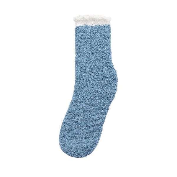 men's socks 1 pair women's cotton solid color coral fleece warm in tube home floor winter thickening, Black 
men's socks 1 pair women's cotton solid color coral fleece warm in tube home floor winter thickening, Black