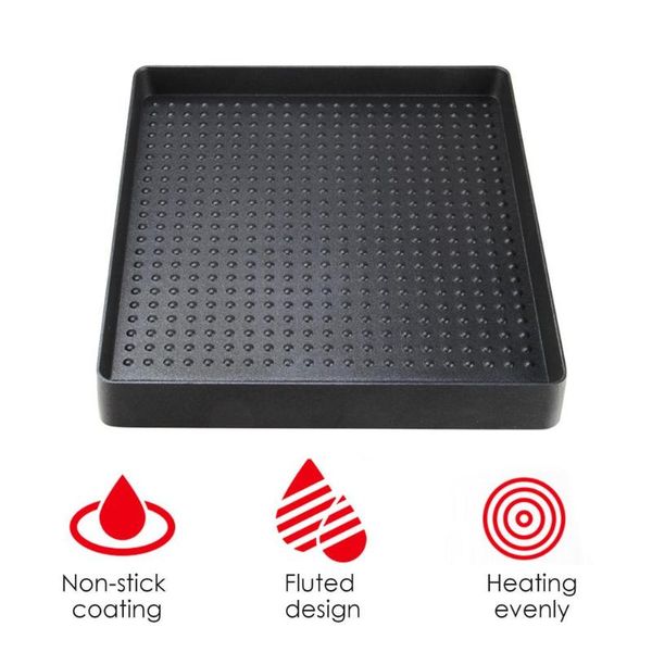 tools & accessories grill pan durable non-stick bakeware baking tray for outdoor kitchen bbq barbauce
tools & accessories grill pan durable non-stick bakeware baking tray for outdoor kitchen bbq barbauce