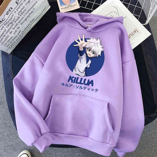 women's hoodies & sweatshirts killua hunter x solid color hooded women cartoon print sweatshirt long sleeve autumn casual stre, Black
women's hoodies & sweatshirts killua hunter x solid color hooded women cartoon print sweatshirt long sleeve autumn casual stre, Black
