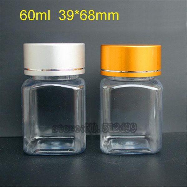 60ml pet transparent polyester bottle metal cover powder plastic subpackage pressure-sensitive pad storage bottles & jars
60ml pet transparent polyester bottle metal cover powder plastic subpackage pressure-sensitive pad storage bottles & jars