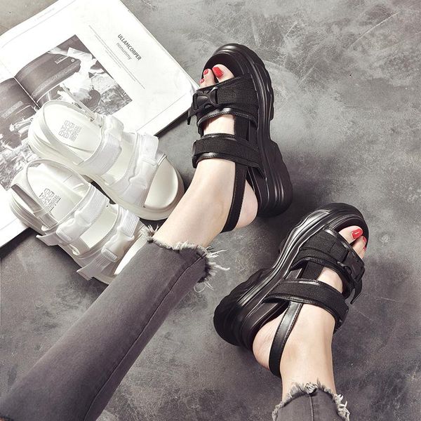 dress shoes brand fashion roman style women's sandals platform buckle wedges ladies korean gladiator, Black
dress shoes brand fashion roman style women's sandals platform buckle wedges ladies korean gladiator, Black