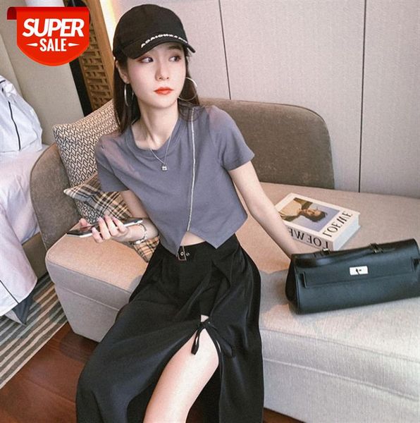 hepburn style black slit skirt design sense over the knee drape side open high waist female a-line korean long #gw2n
hepburn style black slit skirt design sense over the knee drape side open high waist female a-line korean long #gw2n