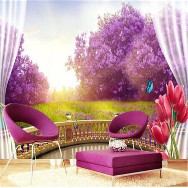 wallpapers custom mural 3d purple lavender for walls balcony beauty landscape wall covering living room home decor tv
wallpapers custom mural 3d purple lavender for walls balcony beauty landscape wall covering living room home decor tv