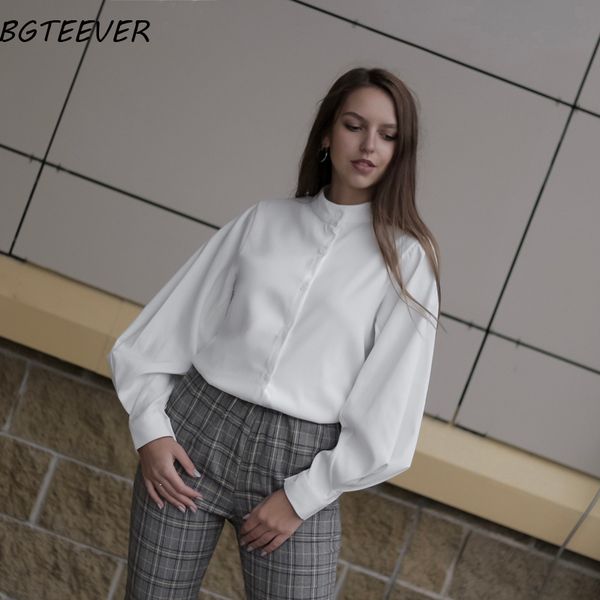 Vintage Lantern Sleeve Autumn Winter Thicken Women Shirt Blouses Single Breasted Blouse Female Loose Shirts Tops blusas mujer, White
Vintage Lantern Sleeve Autumn Winter Thicken Women Shirt Blouses Single Breasted Blouse Female Loose Shirts Tops blusas mujer, White