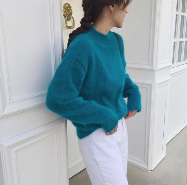 women's sweaters womens 2021 winter turtleneck casual pullovers solid light green peacock blue pink, White;black
women's sweaters womens 2021 winter turtleneck casual pullovers solid light green peacock blue pink, White;black