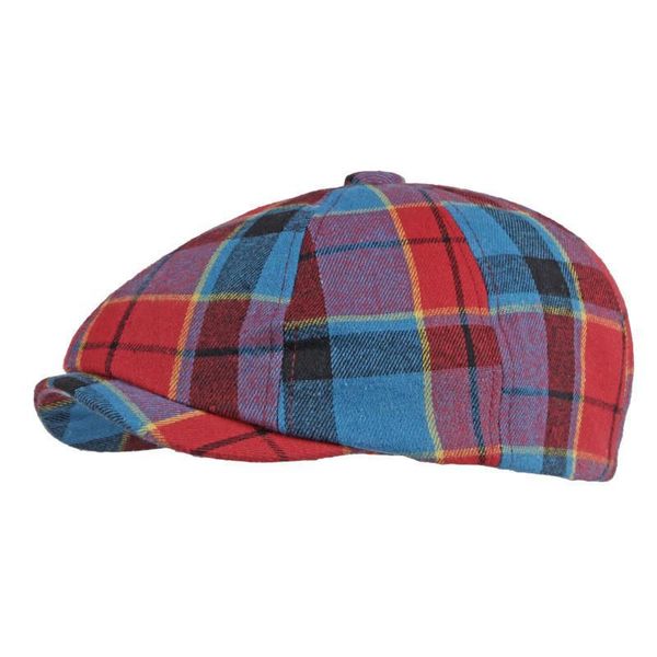berets cotton spring summer plaid sboy caps flat peaked cap men and women painter beret hats 121, Blue;gray
berets cotton spring summer plaid sboy caps flat peaked cap men and women painter beret hats 121, Blue;gray