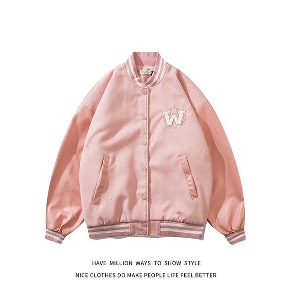 women's jackets men's and women's embroidered baseball jackets, retro casual jackets with stadium bomber design, br, Black;brown
women's jackets men's and women's embroidered baseball jackets, retro casual jackets with stadium bomber design, br, Black;brown