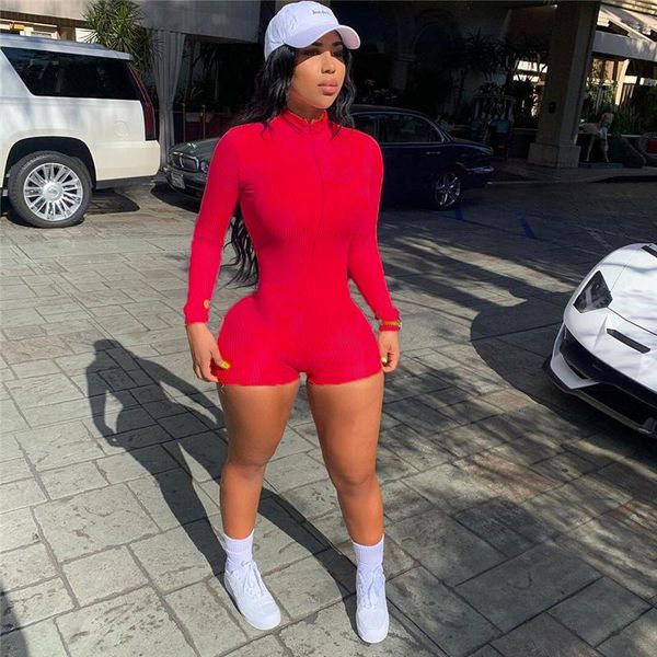 women's jumpsuits & rompers imcute knitted bodycon womens jumpsuit shorts 2021 fall clothing one piece club outfits long sleeve zip pla, Black;white
women's jumpsuits & rompers imcute knitted bodycon womens jumpsuit shorts 2021 fall clothing one piece club outfits long sleeve zip pla, Black;white