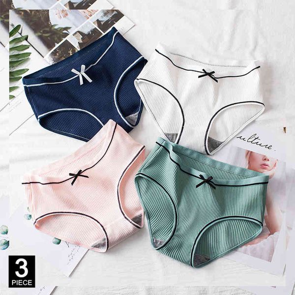 cotton panties for woman fashion briefs solid color knickers girl bow underpants underwear lingerie dropshipping 3 pcs/set, Black;pink
cotton panties for woman fashion briefs solid color knickers girl bow underpants underwear lingerie dropshipping 3 pcs/set, Black;pink