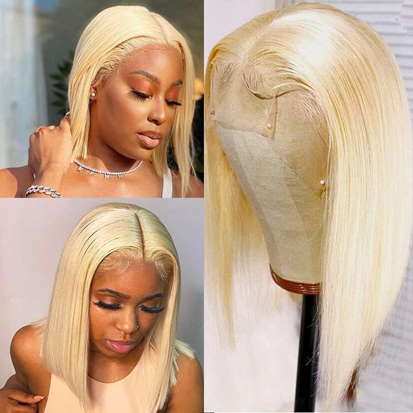 lace wigs short straight bob wig 613 blonde front human hair remy frontal for women long deep t part, Black;brown
lace wigs short straight bob wig 613 blonde front human hair remy frontal for women long deep t part, Black;brown