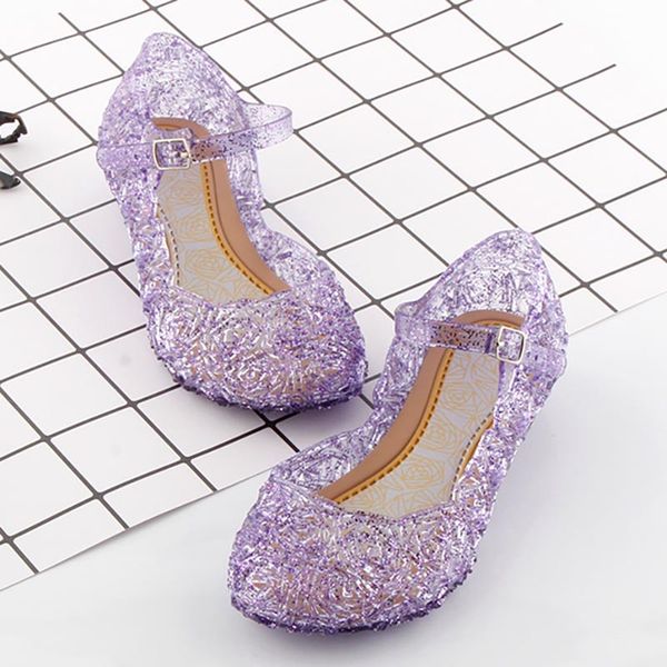 kids crystal jelly sandals princess cosplay party 2021 girls dance shoes kids summer shoes girls princess shoes, Black;grey
kids crystal jelly sandals princess cosplay party 2021 girls dance shoes kids summer shoes girls princess shoes, Black;grey