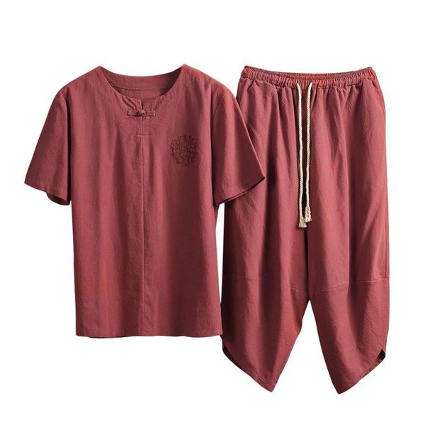 litthing men's linen sets brands o-neck solid short sleeve t shirt shorts summer fashion male casual drawsting suit -5xl tracksuits, Gray
litthing men's linen sets brands o-neck solid short sleeve t shirt shorts summer fashion male casual drawsting suit -5xl tracksuits, Gray