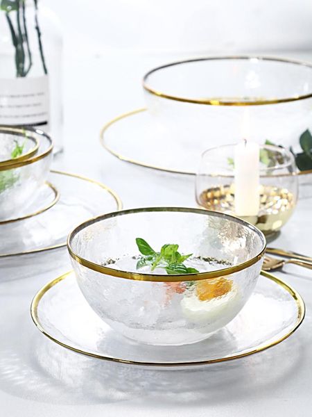 bowls nordic ins wind gold rim glass fruit salad dishes dessert bowl home kitchen tableware transparent western plate
bowls nordic ins wind gold rim glass fruit salad dishes dessert bowl home kitchen tableware transparent western plate
