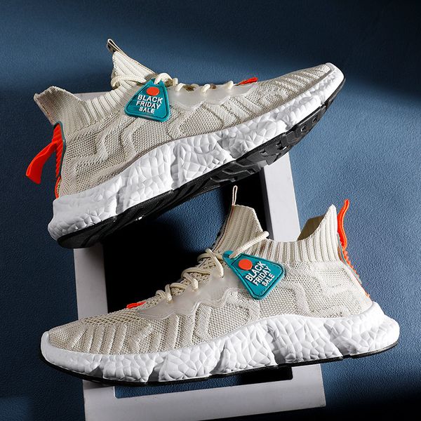 fashion original beige mens sneaker knitted breathable male footwear lace up light training men socks shoes chaussure homme
fashion original beige mens sneaker knitted breathable male footwear lace up light training men socks shoes chaussure homme