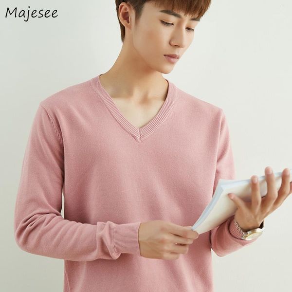 men's sweaters pullovers men wool solid spring plus size 3xl autumn winter thicking warm wools knitting simple all-match teens chic, White;black
men's sweaters pullovers men wool solid spring plus size 3xl autumn winter thicking warm wools knitting simple all-match teens chic, White;black